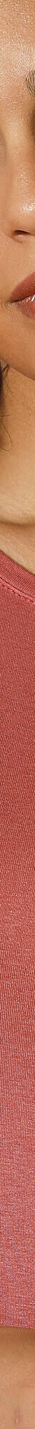 Effen T-shirt met ronde hals, in stretchstof (tomette) Effen T-shirt met ronde hals, in stretchstof (tomette)